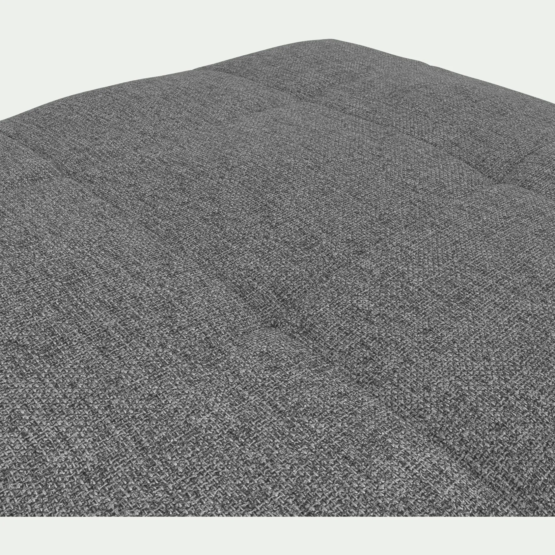 Pouf & Repose-Pieds*alinea Pouf en tissu Pop - moyen Gris