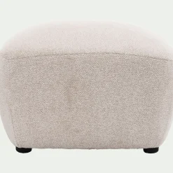 Pouf & Repose-Pieds*alinea Pouf en tissu Raven - écru Blanc