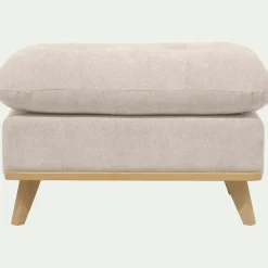 Pouf & Repose-Pieds*alinea Pouf en tissu storm - roucas Beige