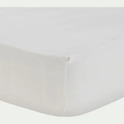 Protection Literie Enfant|Protection Literie Enfant*alinea Protège-matelas en coton bio 160x200cm bonnet 30cm Blanc