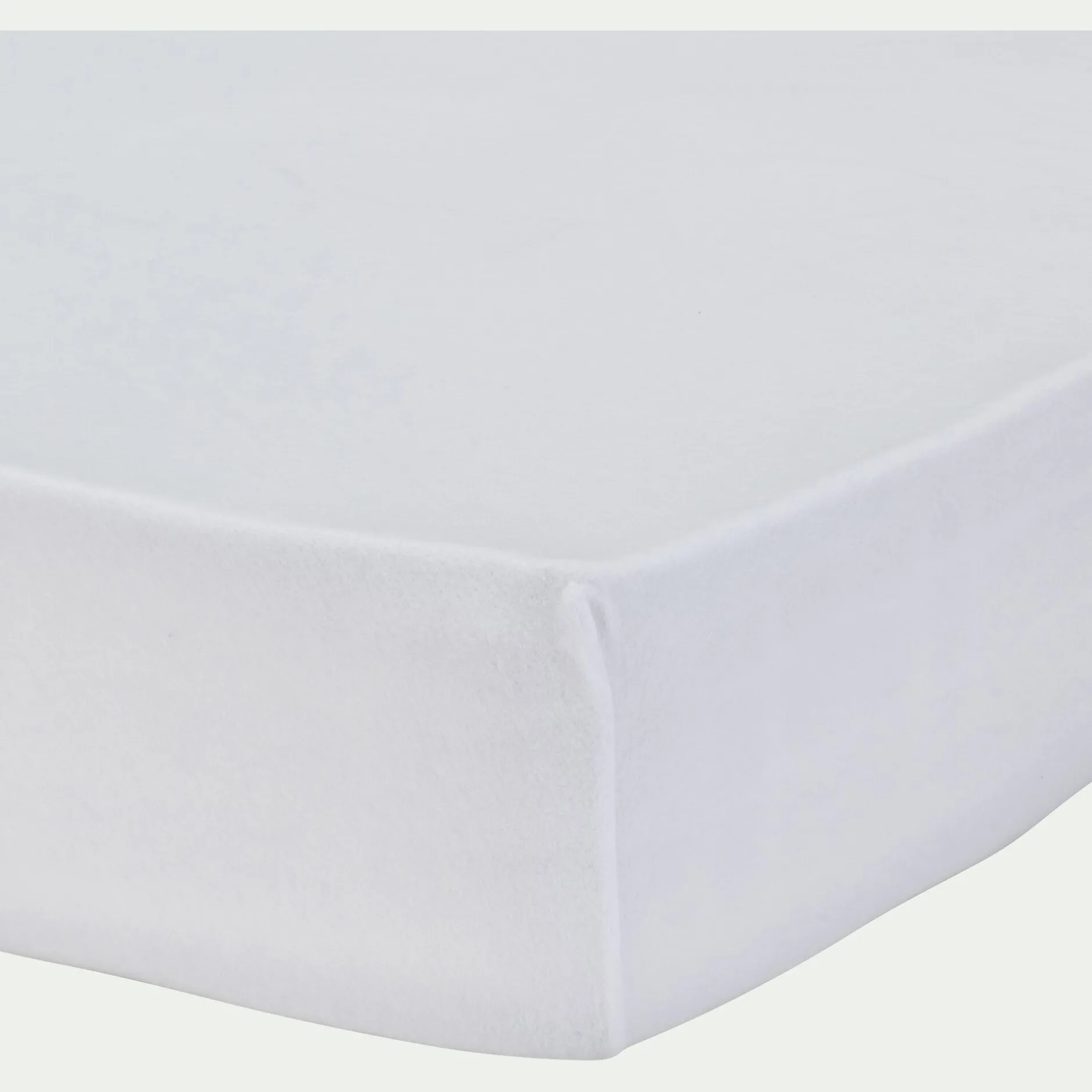 Protection Literie Enfant|Protection Literie Enfant*alinea Protège-matelas extensible 100% coton 140x200 cm bonnet 30cm Blanc