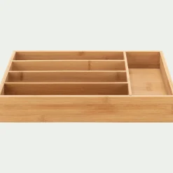 Aménagement Meuble Cuisine*alinea Range couvert en bambou - 35x25cm Naturel