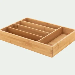 Aménagement Meuble Cuisine*alinea Range couvert en bambou - 35x25cm Naturel