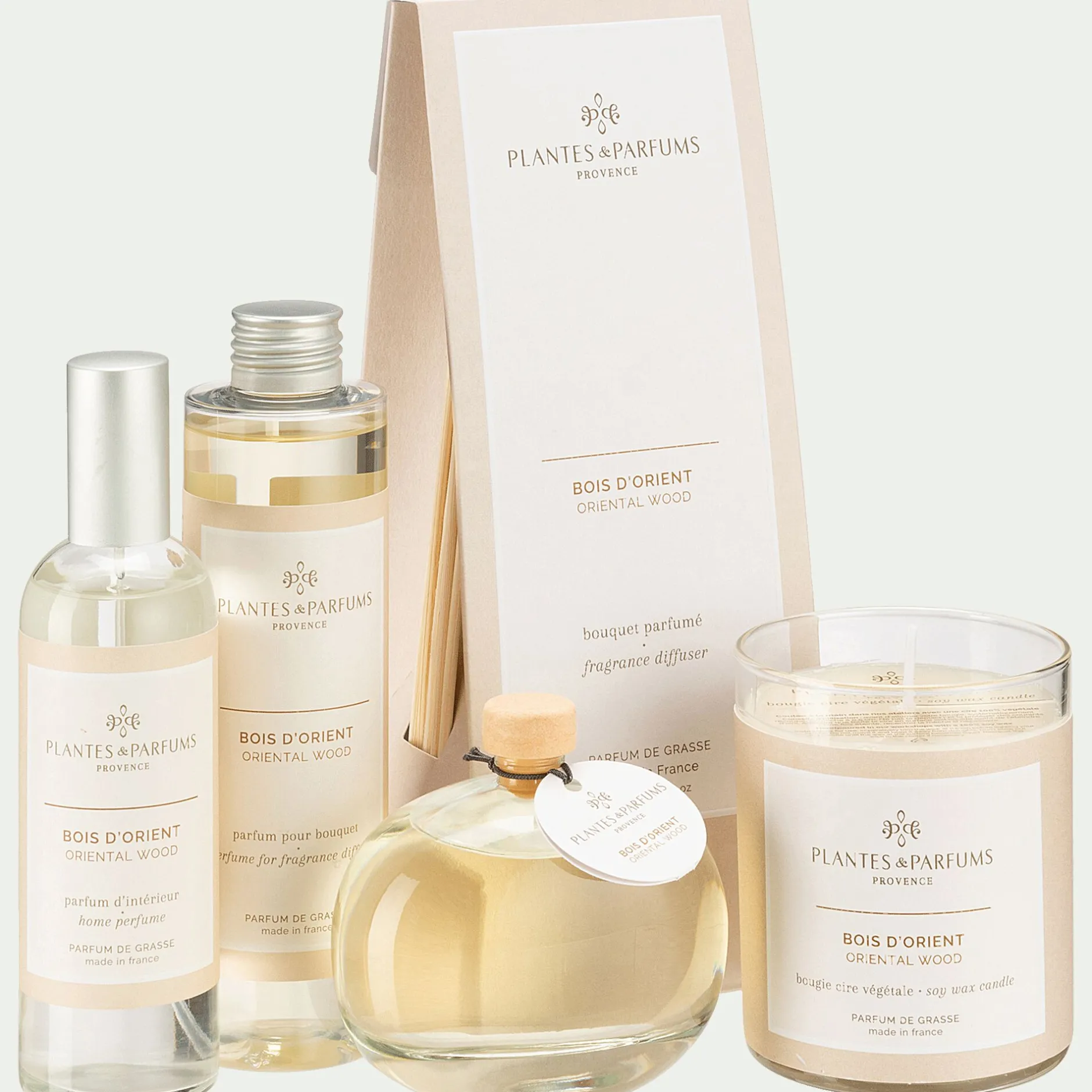 Parfum D'Ambiance*alinea Recharge pour diffuseur Bois d'Orient 200ml