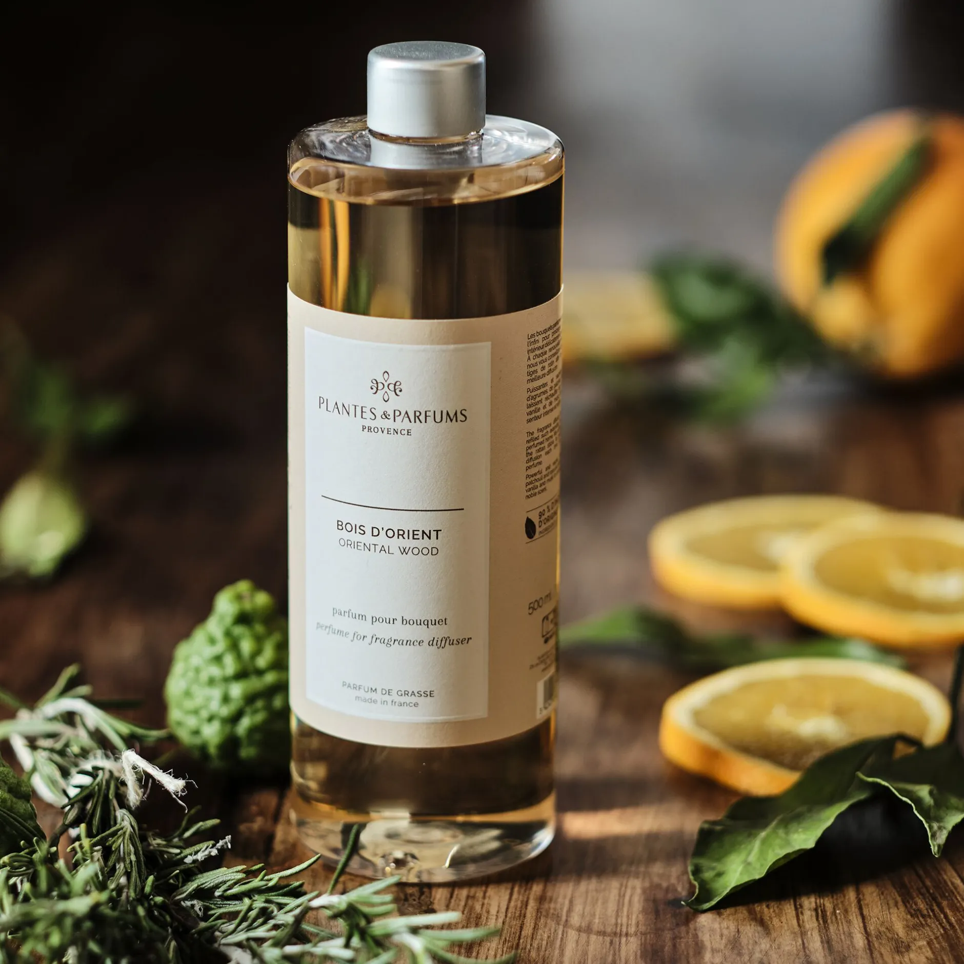 Parfum D'Ambiance*alinea Recharge pour diffuseur Bois d'Orient 500ml