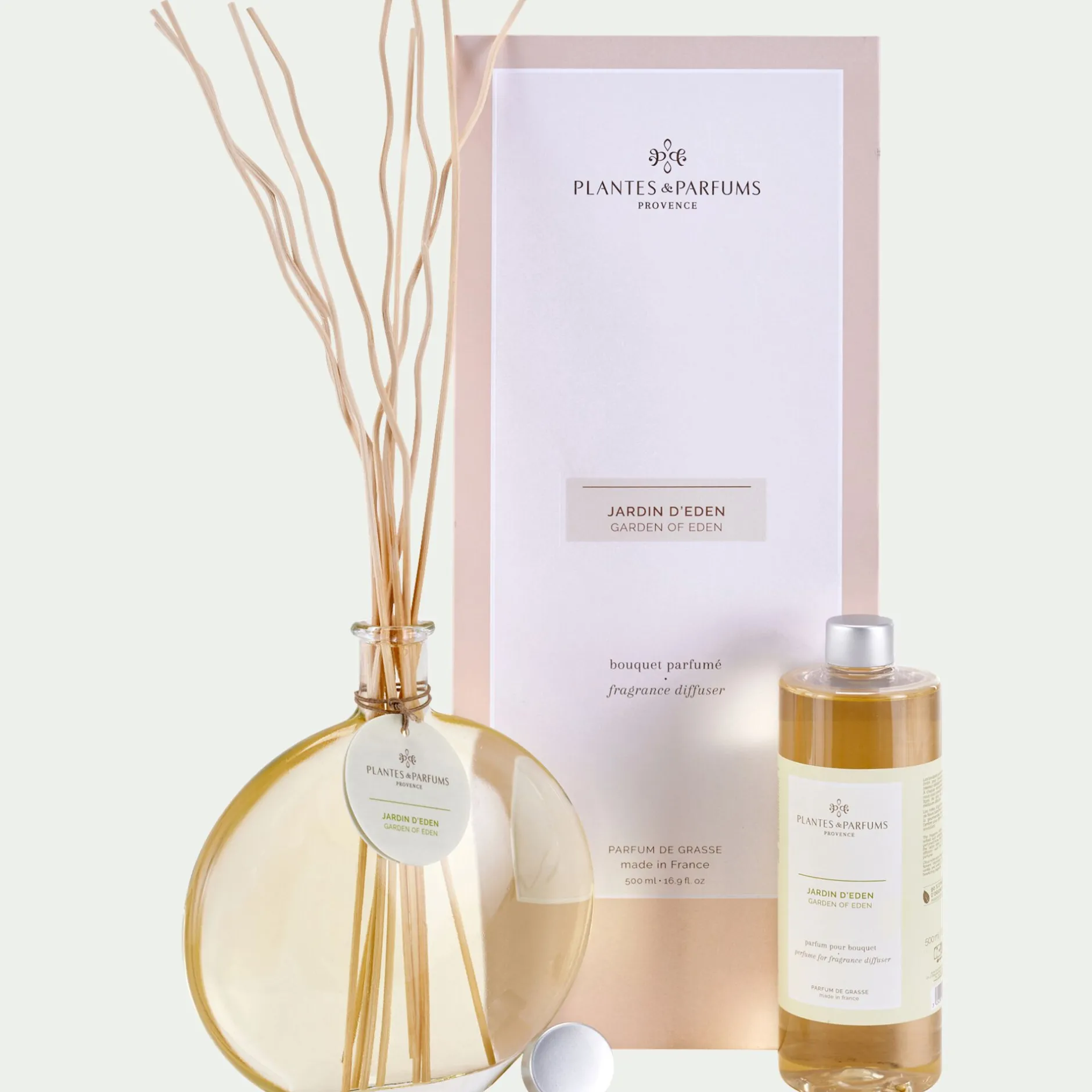 Parfum D'Ambiance*alinea Recharge pour diffuseur senteur Jardin d'Eden 500ml