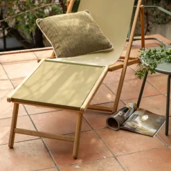 Chilienne*alinea Repose pieds pour chilienne udina - tamegroute Vert