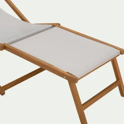 Chilienne*alinea Repose pieds pour chilienne udina - Gris