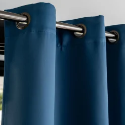 Rideau*alinea Rideau à œillets en polyester 140x250cm - figuerolles Bleu