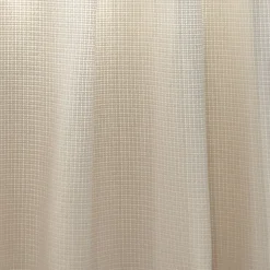 Rideau*alinea Rideau à passants en polyester texturé 140x250cm - écru Blanc