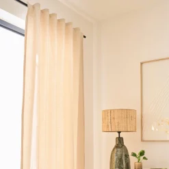 Rideau*alinea Rideau à pattes cachées en coton 130x250cm - Beige