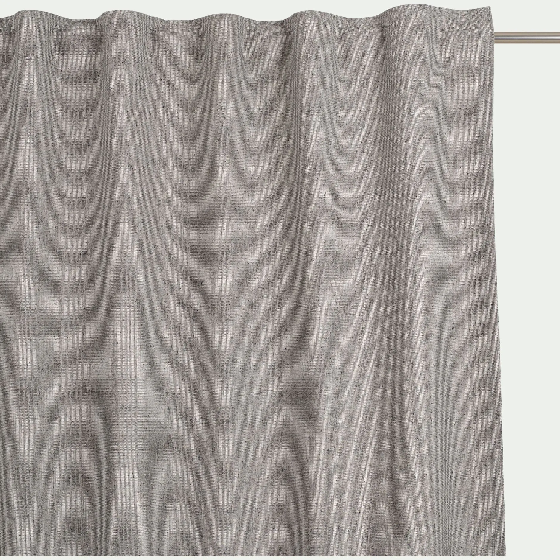 Rideau*alinea Rideau à pattes cachées en coton 130x250cm - Gris