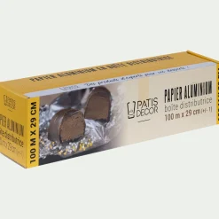 Ustensile Pour Pâtisserie|Tapis De Cuisson*alinea Rouleau de papier aluminium 30cmx100m Argenté