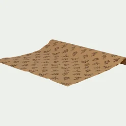 Objet Décoratif De Noël*alinea Rouleau de papier cadeau recyclé 70x200cm à motifs - (modèle aléatoire) Beige