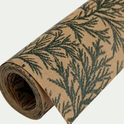 Objet Décoratif De Noël*alinea Rouleau de papier cadeau recyclé 70x200cm à motifs - (modèle aléatoire) Beige