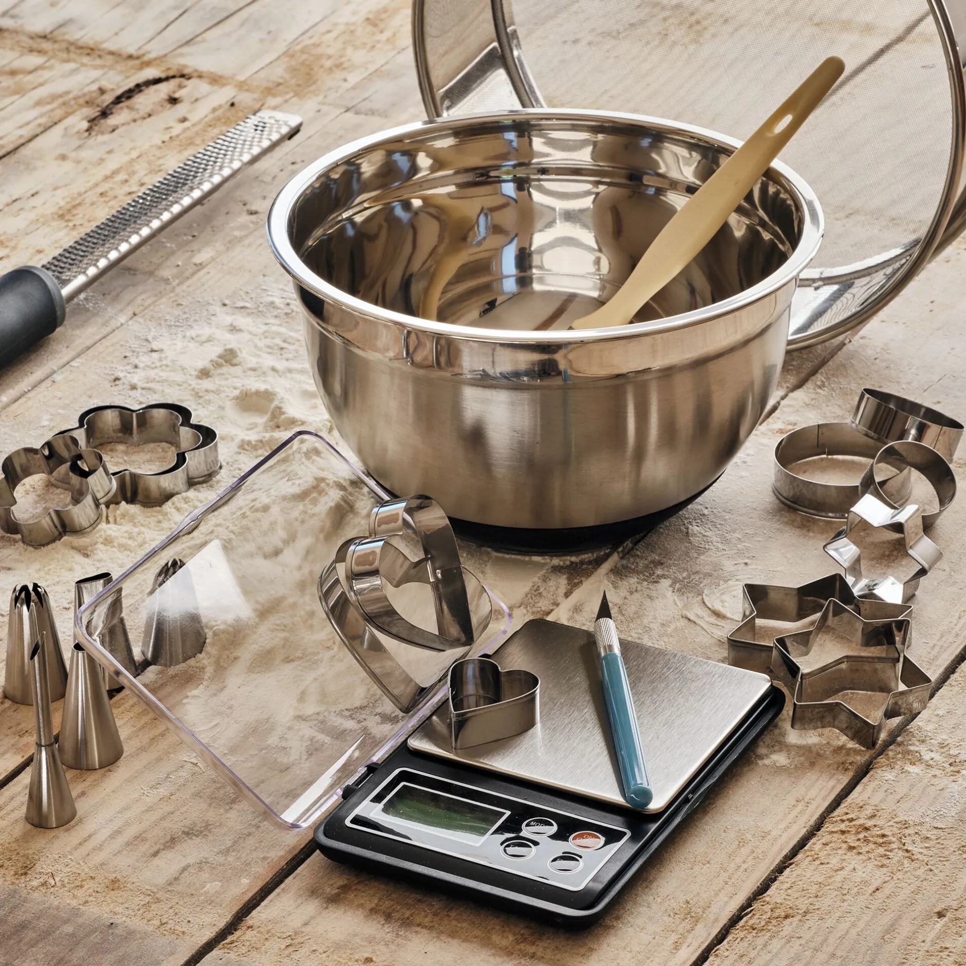 Ustensile Pour Pâtisserie*alinea Râpe en inox - Argenté