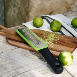Ustensile De Cuisine*alinea Râpe zesteur en inox - Noir