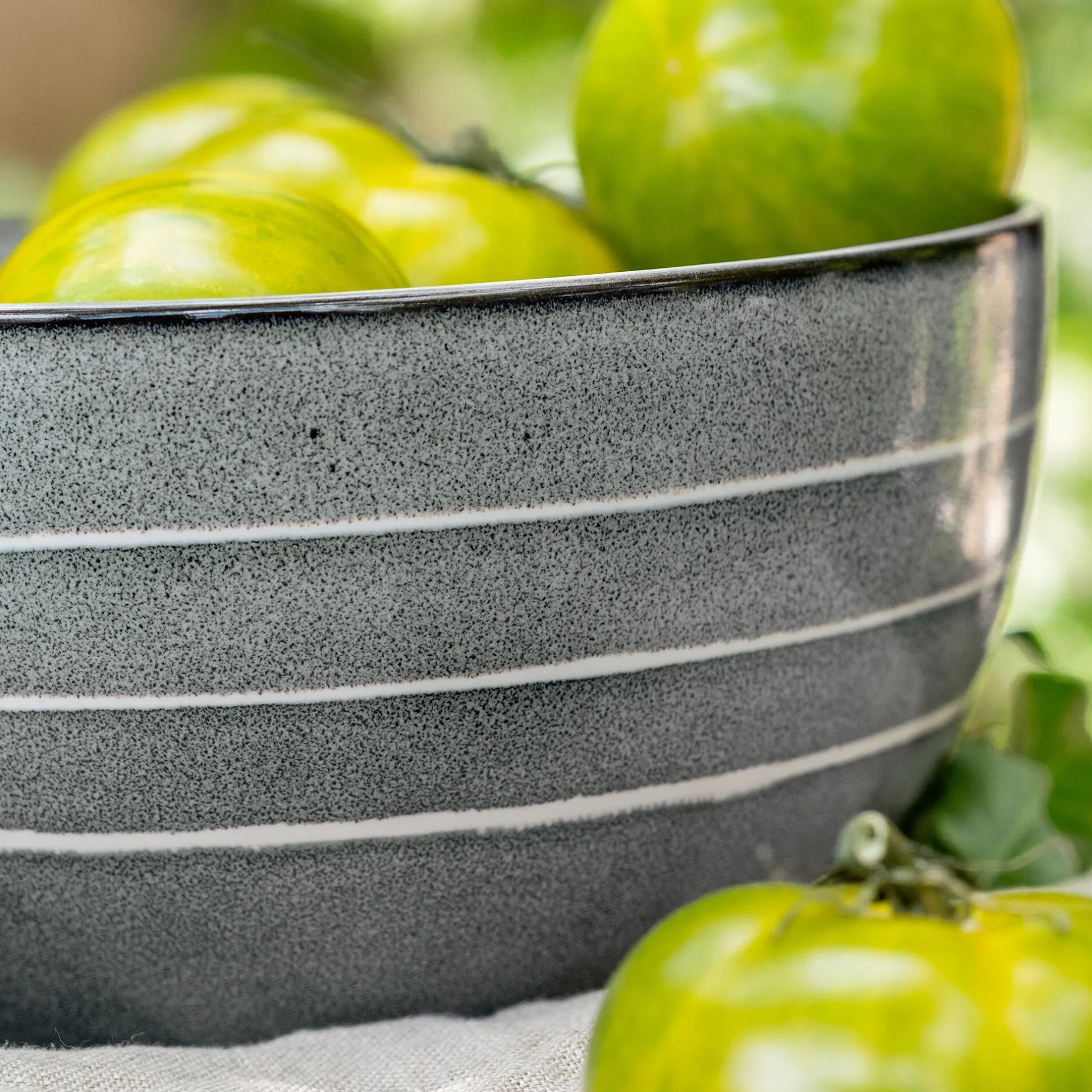 Plat De Service Et Saladier|Assiette De Noël*alinea Saladier en grès D20cm - calaluna Bleu