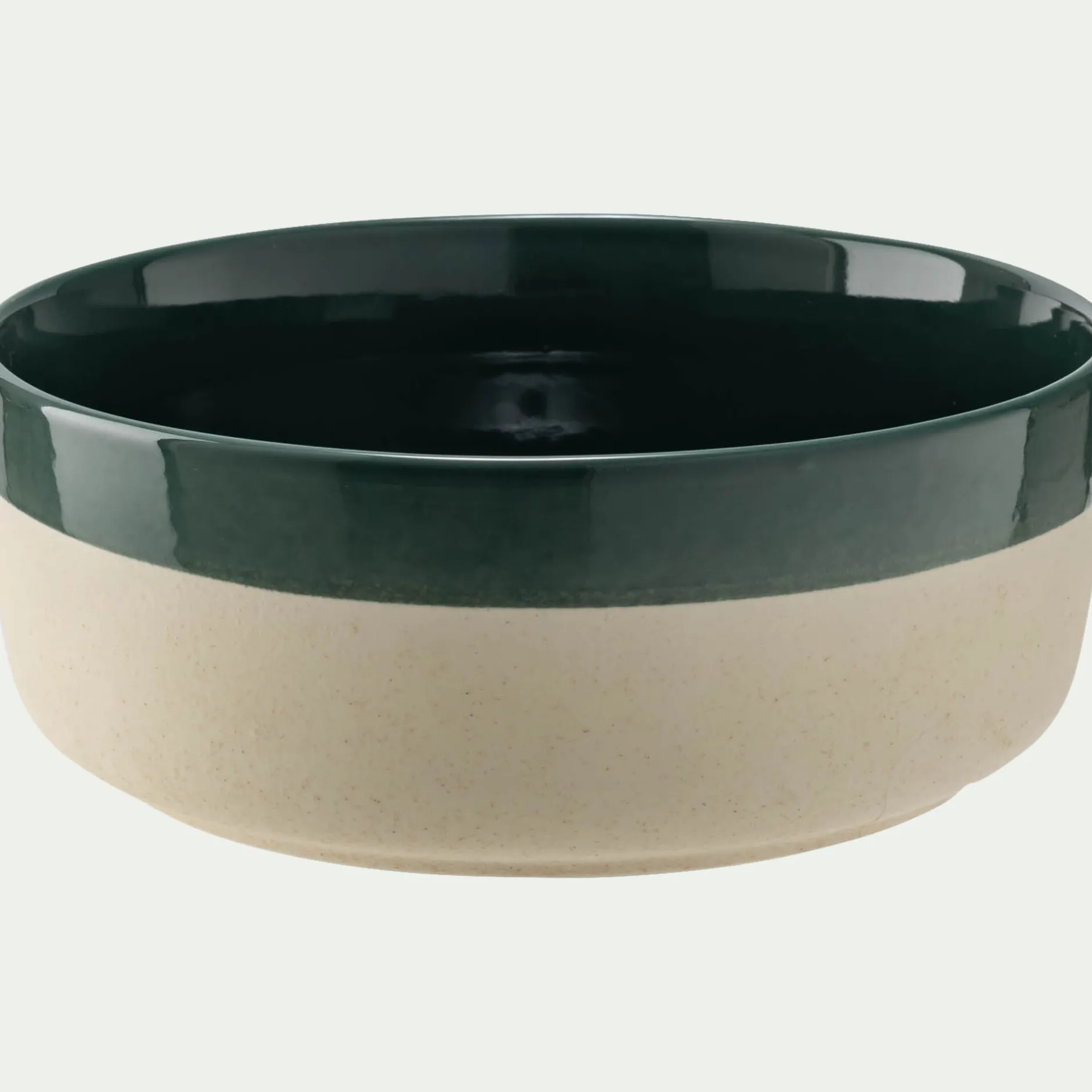 Plat De Service Et Saladier|Assiette De Noël*alinea Saladier en grès D26,5cm - oyat Vert