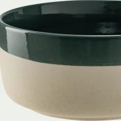 Plat De Service Et Saladier|Assiette De Noël*alinea Saladier en grès D26,5cm - oyat Vert