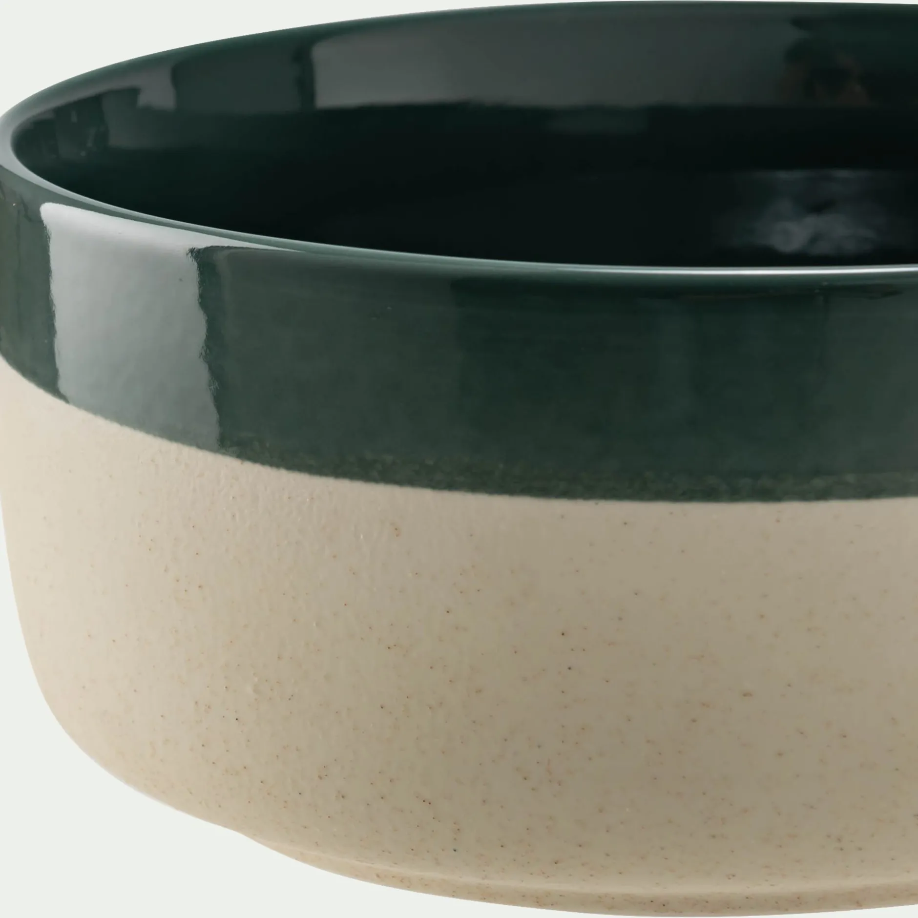 Plat De Service Et Saladier|Assiette De Noël*alinea Saladier en grès D26,5cm - oyat Vert