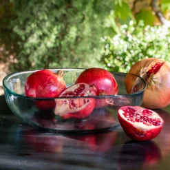 Plat De Service Et Saladier*alinea Saladier en verre D30cm - Transparent