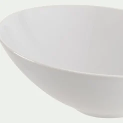 Plat De Service Et Saladier|Assiette De Noël*alinea Saladier incliné en porcelaine H10cm - Blanc