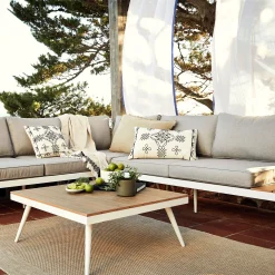 Salon De Jardin Aluminium|Salon De Jardin Bas*alinea Salon de jardin en aluminium et polywood - (4 à 6 places) Gris