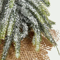 Décoration De La Table De Noël|Petit Sapin De Noël*alinea Sapin artificiel à poser D16xH27cm - Blanc