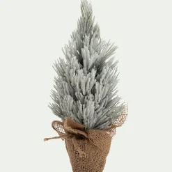 Décoration De La Table De Noël|Petit Sapin De Noël*alinea Sapin artificiel à poser enneigé H30cm - Blanc