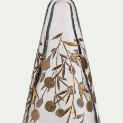 Décoration De La Table De Noël|Petit Sapin De Noël*alinea Sapin déco à poser en verre H19cm - Transparent