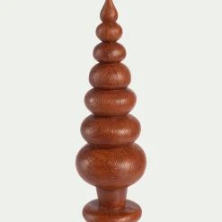 Décoration De La Table De Noël|Petit Sapin De Noël*alinea Sapin décoratif à poser contemporain en polyrésine H26cm - Naturel