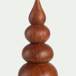 Décoration De La Table De Noël|Petit Sapin De Noël*alinea Sapin décoratif à poser contemporain en polyrésine H26cm - Naturel