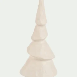 Décoration De La Table De Noël|Petit Sapin De Noël*alinea Sapin décoratif à poser en aluminium H18,5cm - Blanc