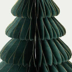 Décoration De La Table De Noël|Petit Sapin De Noël*alinea Sapin décoratif à poser en papier H30cm - Vert