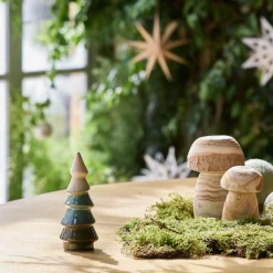 Décoration De La Table De Noël|Petit Sapin De Noël*alinea Sapin décoratif à poser en céramique H15,9cm - Vert