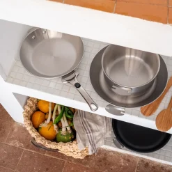 Casserole, Poêle Et Sauteuse*alinea Sauteuse en aluminium De Buyer D28cm - Noir