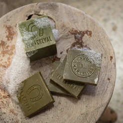 Cosmétique|Accessoire De Salle De Bain*alinea Savon de Marseille en tranche 4x65gr - Vert