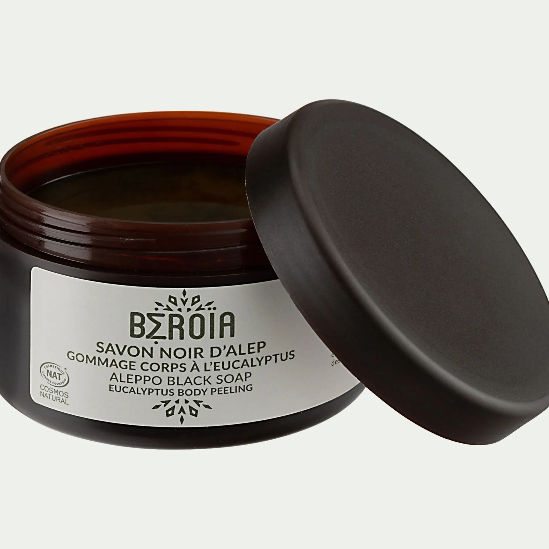Cosmétique*alinea Savon noir d'Alep à l'eucalyptus 180gr