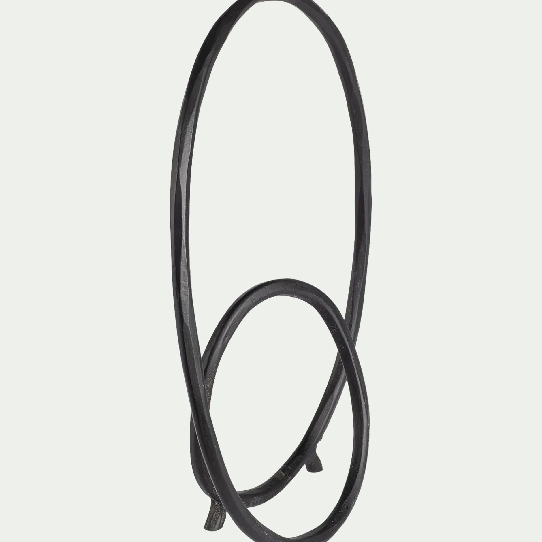 Décoration À Poser*alinea Sculpture décorative en fer H30cm - Noir