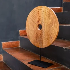 Décoration À Poser*alinea Sculpture décorative en manguier H50cm - Naturel