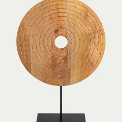 Décoration À Poser*alinea Sculpture décorative en manguier H50cm - Naturel