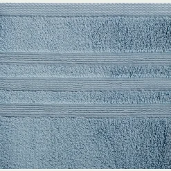 Serviette De Toilette*alinea Serviette de bain bouclette en coton - autan 50x100cm Bleu
