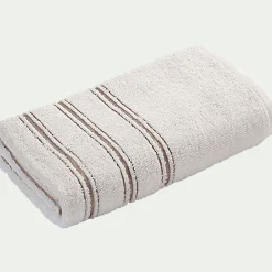 Serviette De Toilette*alinea Serviette de toilette en coton 50x100cm - ventoux Blanc