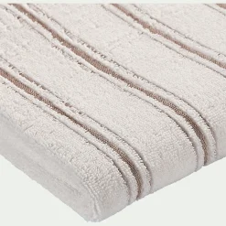 Serviette De Toilette*alinea Serviette de toilette en coton 50x100cm - ventoux Blanc