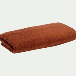 Serviette De Toilette*alinea Serviette de toilette en coton 50x100cm - brun rustrel Marron