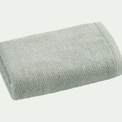 Serviette De Toilette*alinea Serviette de toilette en bouclettes de coton bio 50x90cm - olivier Vert