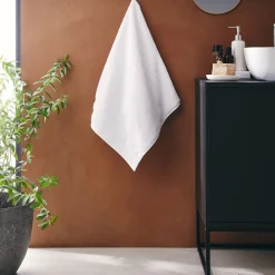 Serviette De Toilette*alinea Serviette de toilette qualité hôtelière en coton - 50x100cm Blanc