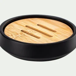 Set De Salle De Bain|Accessoire De Salle De Bain*alinea Set de salle de bain en polyresine - noir