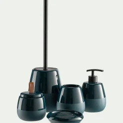 Set De Salle De Bain|Accessoire De Salle De Bain*alinea Set de salle de bain en grès - figuerolles Bleu